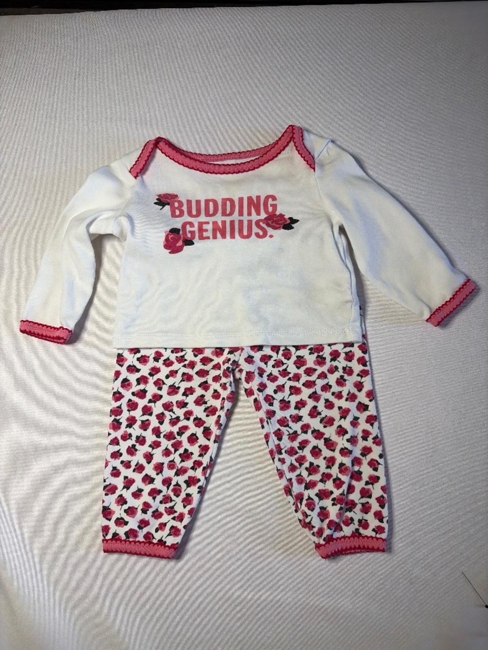 Kate Spade, Budding Genius 2 piece Floral Tee size 6m